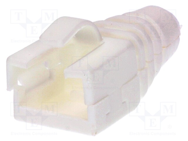 RJ45 plug boot; Colour: white
