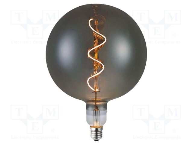 LED lamp; white warm; E27; 220÷240VAC; 120lm; 4W; 300°; 2700K; IP20