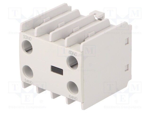 Auxiliary contacts; Series: CTX3 MINI; Leads: screw terminals