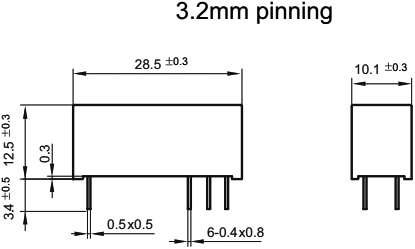 Relay: PCB Power Relay; SPDT; 1CO; Ucoil: 24VDC; 10A/250VAC; 10A/30VDC; 2.35kOhm, Hongfa
