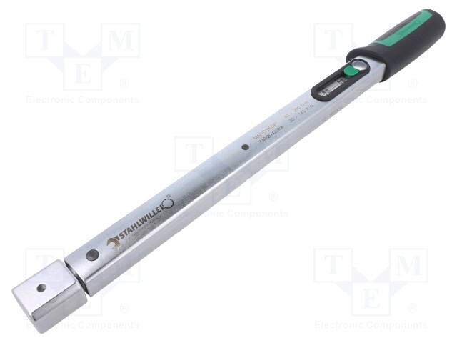 Wrench; dynamometric; 455mm; 40÷200Nm; Mounting: 14x18