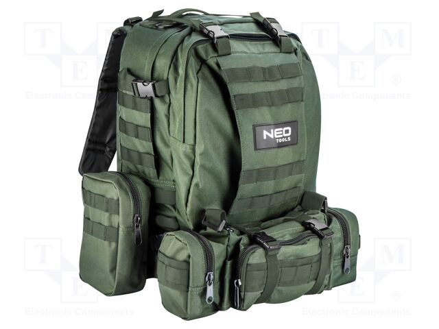 Backpack; survival; poliester 600D; 40l