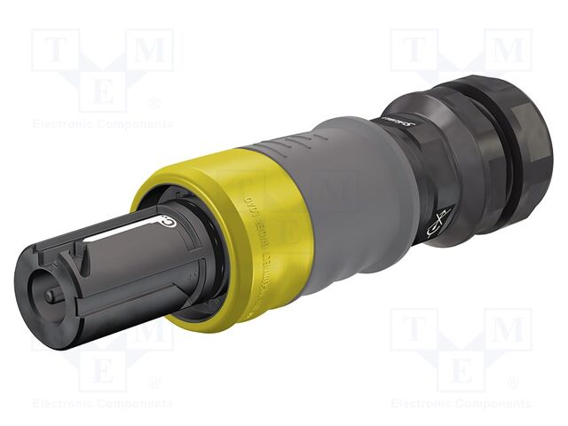 Connector: AC supply; screw terminal (AxiClamp); female; 16BL