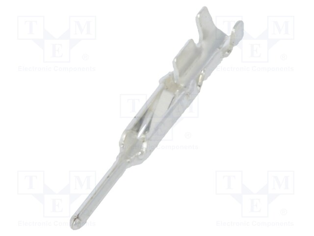 Contact; male; 30AWG÷24AWG; RP13; silver plated; crimped; 2A