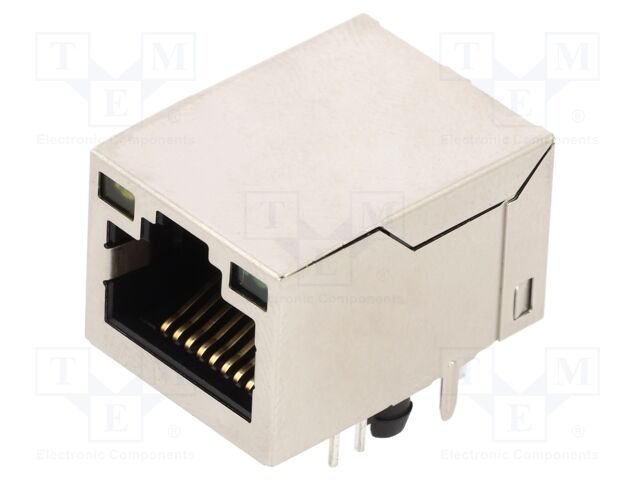 Connector: RJ45; socket