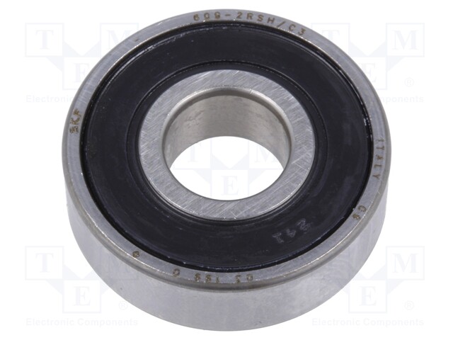 Bearing: single row deep groove ball; Øint: 9mm; Øout: 24mm; W: 7mm