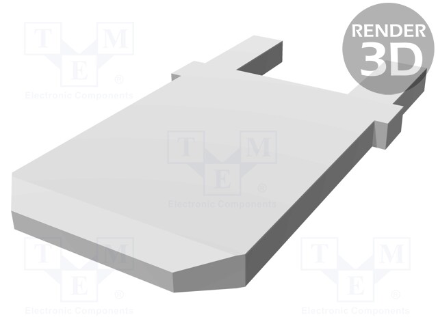 Terminal: flat; 6.3mm; 0.8mm; male; THT; brass; tinned; straight