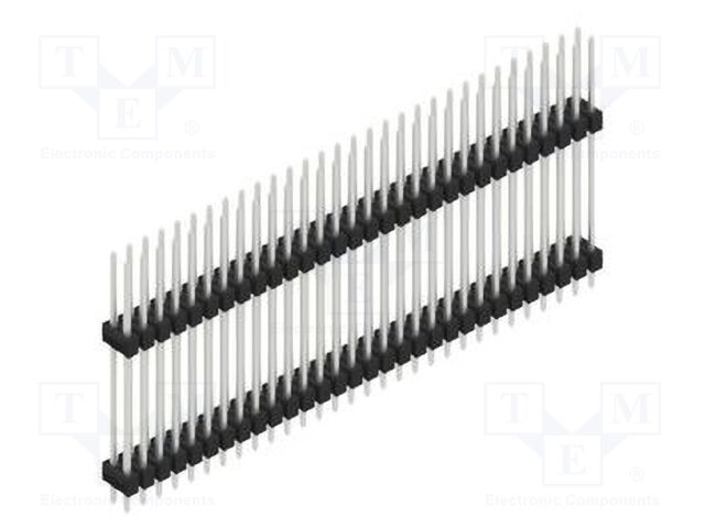 Connector: pin strips; pin header; male; PIN: 60; 2.54mm; THT; 2x30