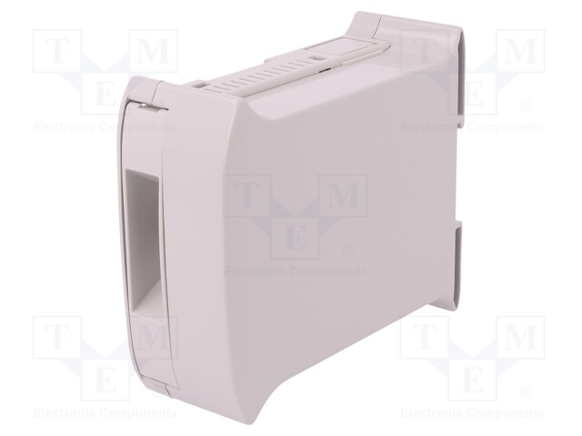 Enclosure: for computer; Raspberry Pi; ABS; grey; X: 45mm; Y: 101mm