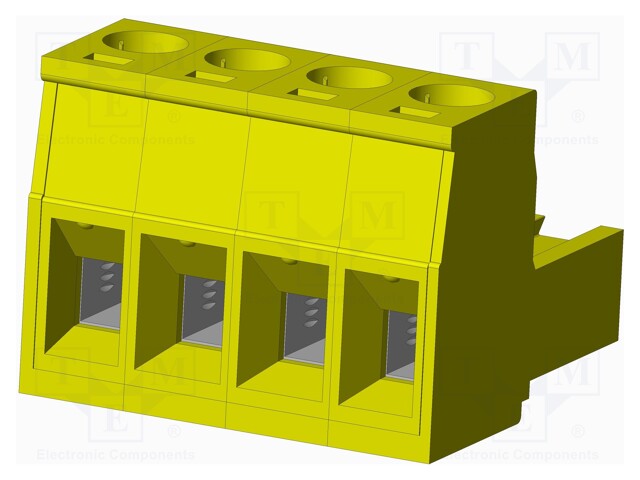 Connector: pluggable terminal block; plug; female; straight; 5mm