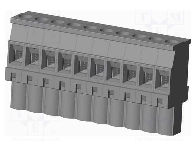 Connector: pluggable terminal block; plug; female; angled 90°