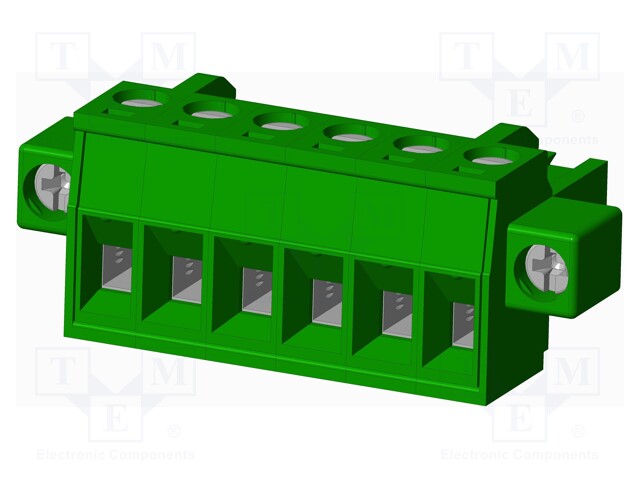 Connector: pluggable terminal block; plug; female; straight; 12A