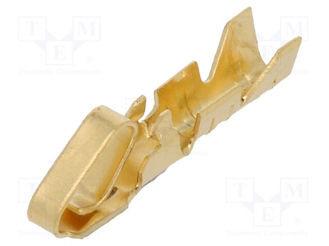 Contact; female; 30AWG÷22AWG; KK 254; gold-plated; crimped; bulk