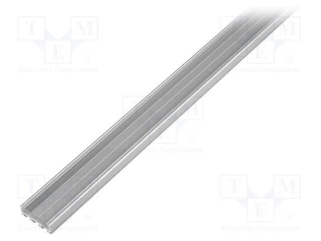 Profiles for LED modules; transparent; surface; L: 2m; aluminium