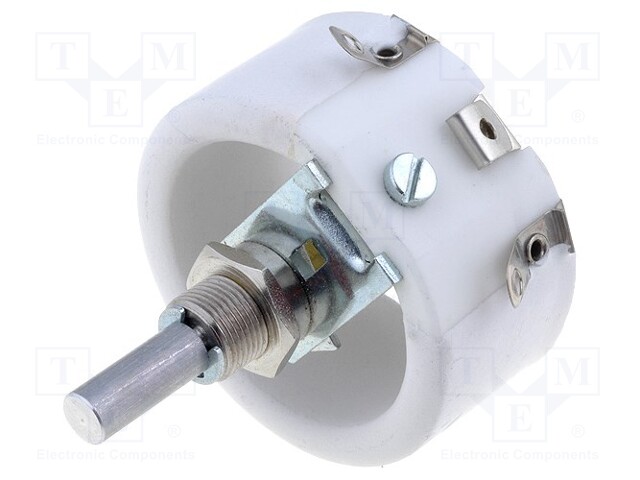 Potentiometer: shaft; single turn; 6.8Ω; 30W; 6mm; ceramics