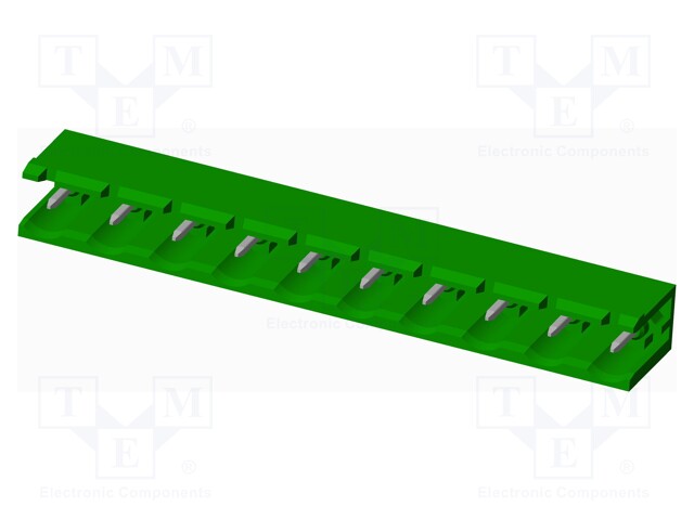 Connector: pluggable terminal block; socket; male; on PCBs