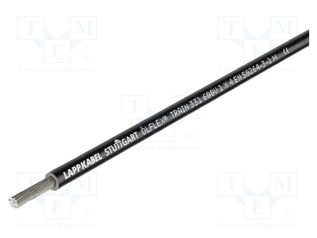 Wire; ÖLFLEX® TRAIN 331 600V; stranded; Cu; 35mm2; black; Class: 5