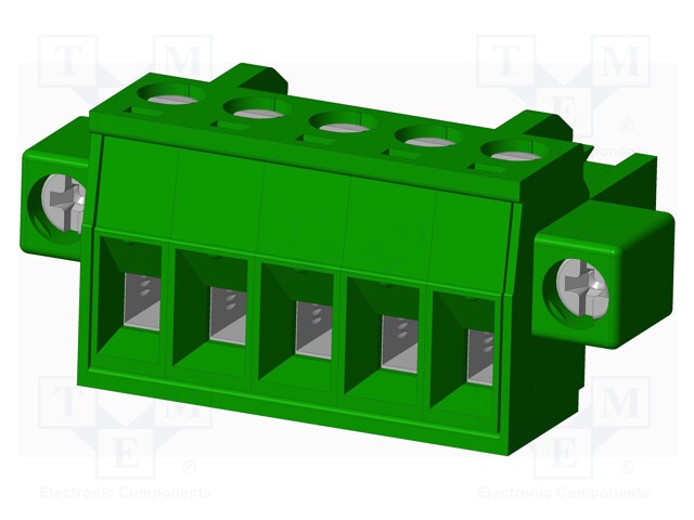 Connector: pluggable terminal block; plug; female; straight; 12A
