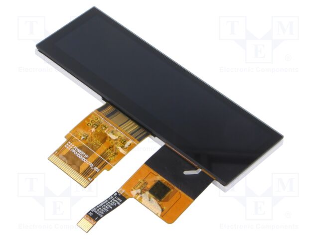 Display: TFT; 3.9"; 480x128; Illumin: LED; Dim: 103.2x34.85x4.86mm