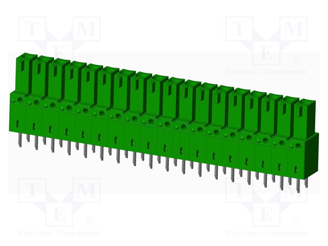 Connector: pluggable terminal block; socket; female; straight