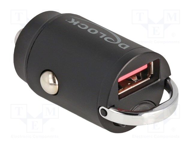 USB power supply; USB A socket; Sup.volt: 12÷24VDC; Inom: 1.5÷3A