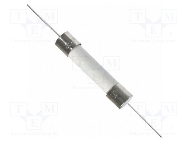 Fuse: fuse; quick blow; 6A; 250VAC; 125VDC; ceramic,cylindrical