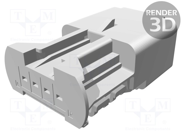 Connector: wire-wire; MX150; socket; male; 22AWG÷14AWG; PIN: 4