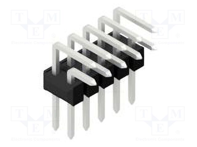 Connector: pin strips; pin header; male; PIN: 10; 2.54mm; THT; 2x5