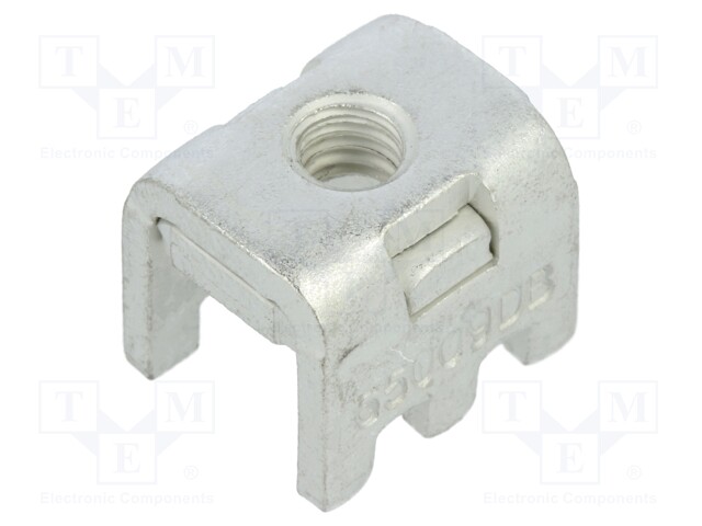 Straight; Plating: tinned; THT,screw terminal; Contacts: copper