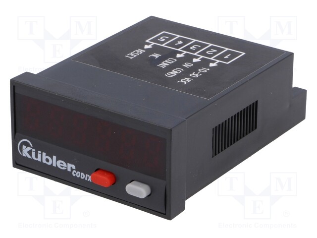 Counter: electronical; pulses