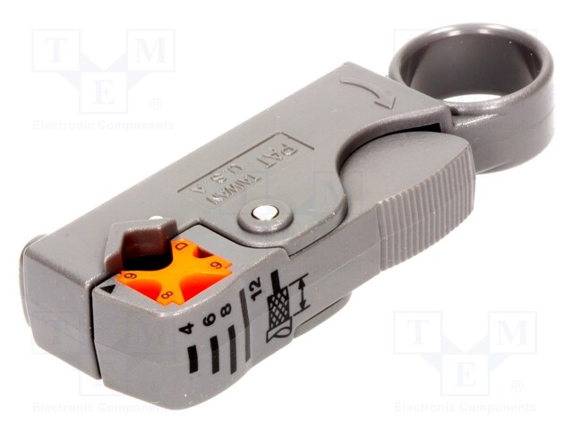 Stripping tool; Wire: coaxial; Kind: RG59,RG6