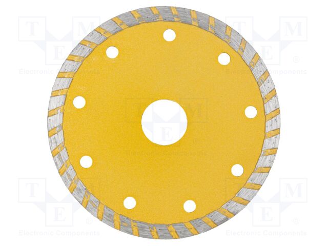 Cutting diamond wheel; Ø: 180mm; Øhole: 22.23mm; Disc thick: 2.7mm
