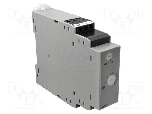 Timer; 1÷120s; SPDT; 250VAC/5A; 200÷240VAC; DIN; -20÷55°C; PIN: 5