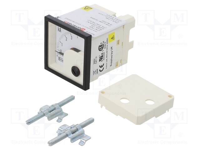 Ammeter; on panel; I AC: 0Ć·3kA,6kA; True RMS; Class: 1.5; 50Ć·60Hz