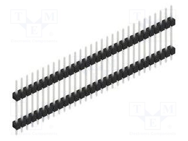 Connector: pin strips; pin header; male; PIN: 30; 2.54mm; THT; 1x30