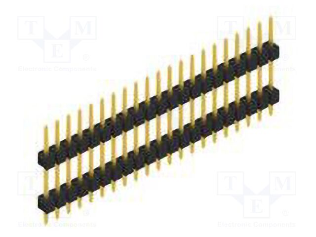 Connector: pin strips; pin header; male; PIN: 21; 2.54mm; THT; 1x21