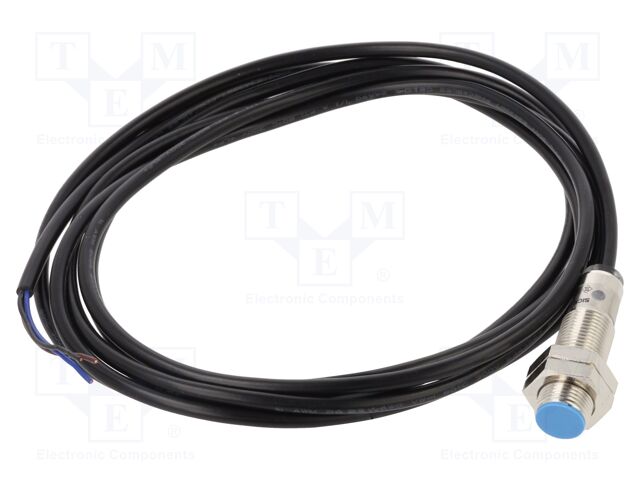 Sensor: inductive; Output conf: NPN / NO; 0÷4mm; 10÷30VDC; M12