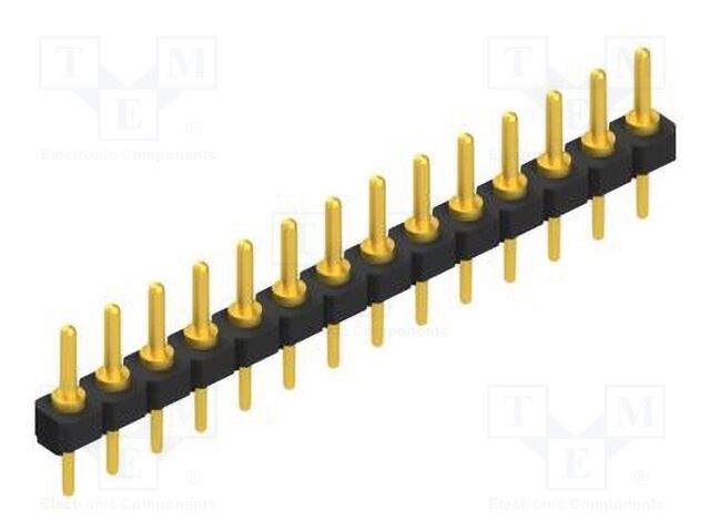 Connector: pin strips; pin header; male; PIN: 14; 2.54mm; THT; 1x14
