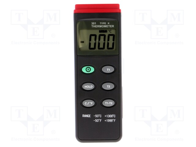 Temperature meter; LCD 3,5 digit (1999); Sampling: 2,5x/s