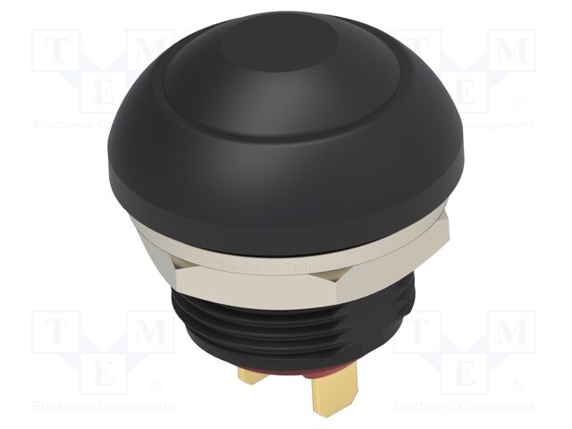 Switch: push-button; Pos: 2; SPST-NO; 0.125A/125VAC; 0.2A/50VDC