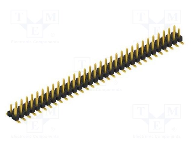 Connector: pin strips; pin header; male; PIN: 64; 2.54mm; SMT; 2x32