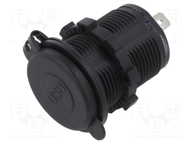 Automotive power supply; USB A socket x2; Sup.volt: 12÷24VDC