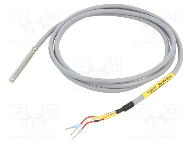 Sensor: temperature; DS18B20; Body dim: Ø6x50mm; Leads: lead x3