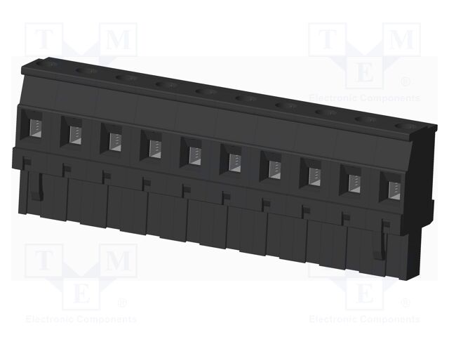 Connector: pluggable terminal block; plug; female; angled 90°