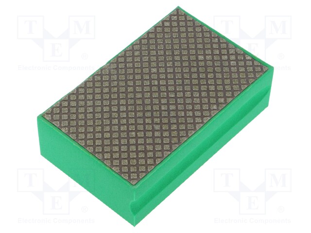 Sponge; 90x55mm; Granularity: 60; green