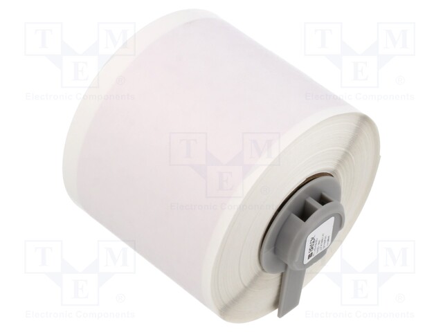 Label; 48.26mm; 15.24m; red; thermal transfer