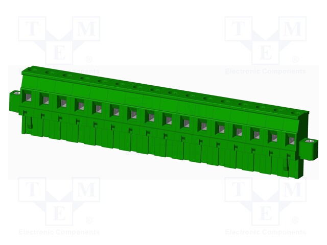 Connector: pluggable terminal block; plug; female; angled 90°