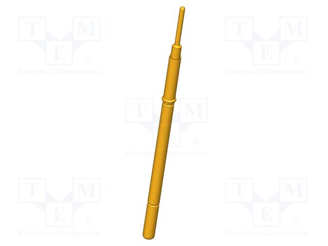 Test needle; Operational spring compression: 4mm; 8A; Ø: 0.7mm