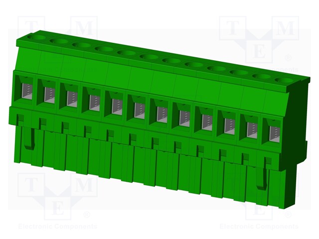 Connector: pluggable terminal block; plug; female; angled 90°