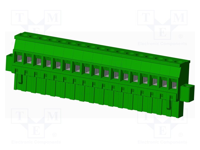 Connector: pluggable terminal block; plug; female; angled 90°